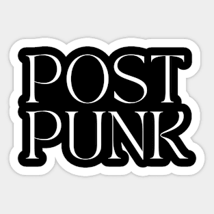 Post punk Sticker